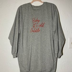 LOVE by Gap oversized blouse w/pockets, Small.